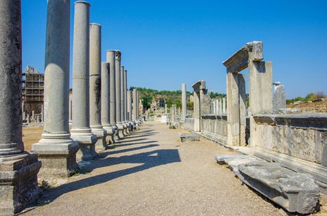Perge Ancient City, Roman Baths and Stadium, Aspendos Roman theatres