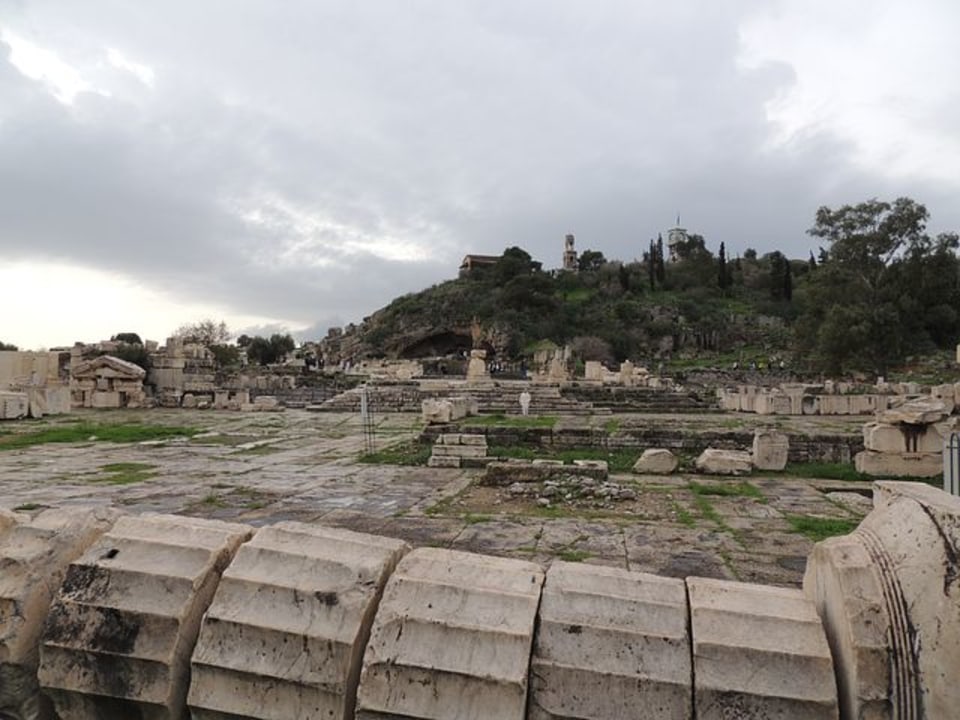 Parthenon, Acropolis of Athens, Holy Monastery of Daphni, archaeological ruins of Eleusis