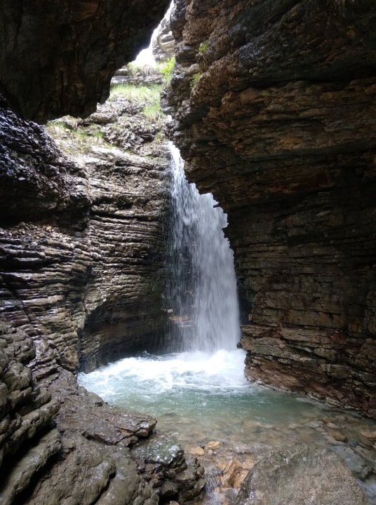 Griz village life, Gur-Gur waterfall canyon, Quba