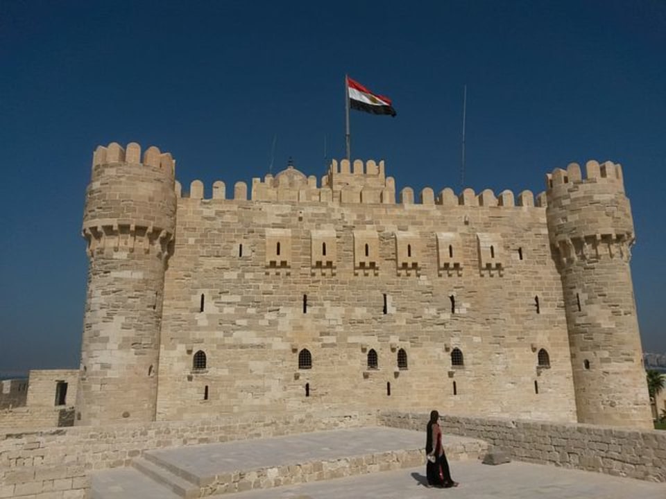Bibliotheca Alexandrina, Pompey's Pillar (column), Citadel of Qaitbay