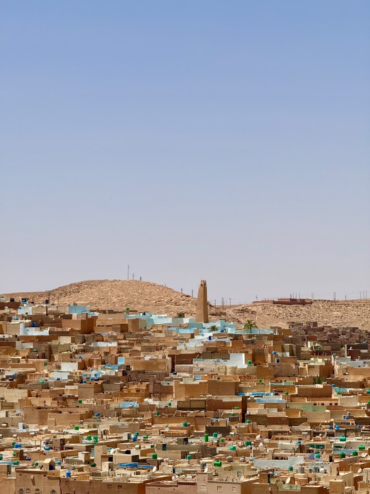 M'zab Valley, Ghardaïa, Beni Isguen, palm groves