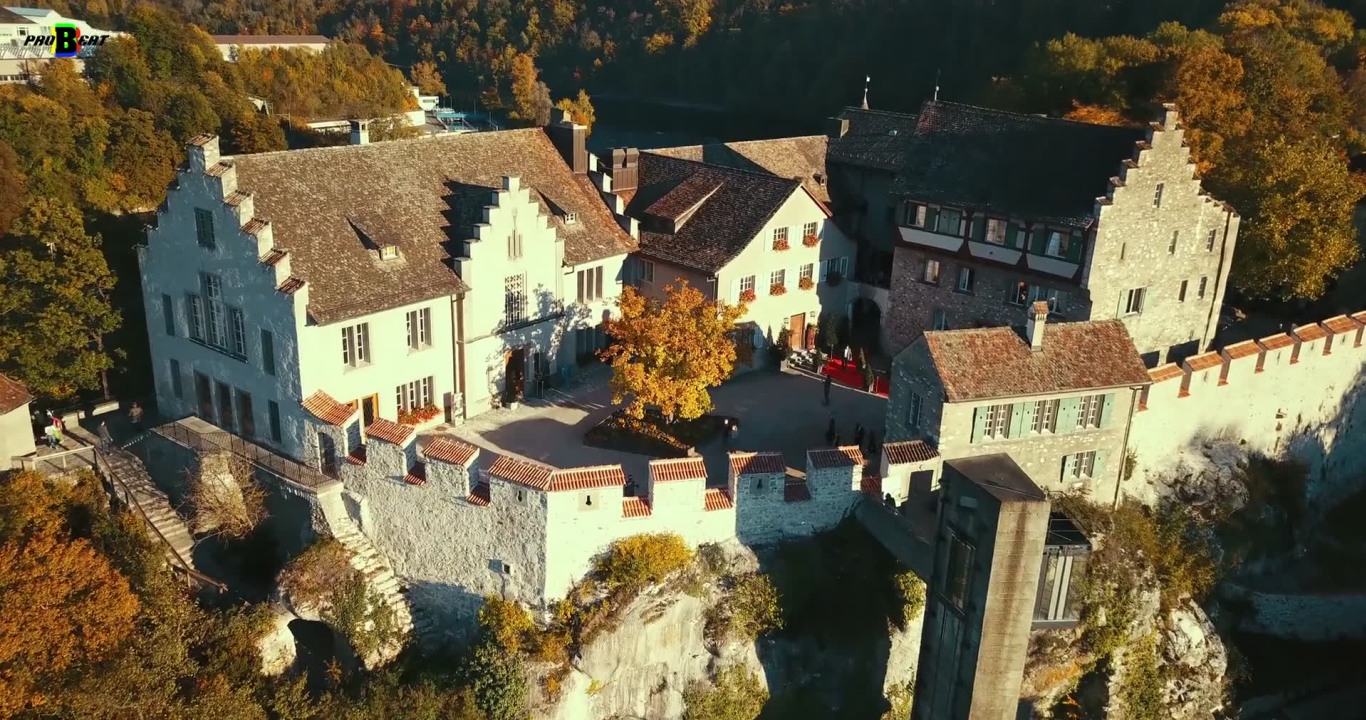 Rhine Falls, Castle Laufen, Belvedere panoramic trail