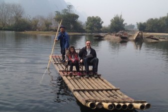 Full-Day Yangshuo Cycling and Bamboo Rafting Tour on the Dragon River