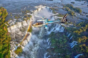 Iguazu Falls Panoramic Helicopter Flight With Optional Transfers