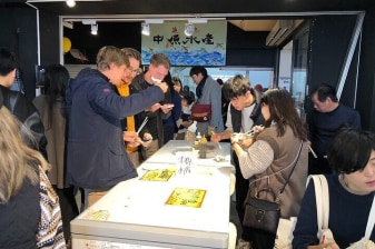 Perfect Evening Foodie Tour Adventure in Ginza