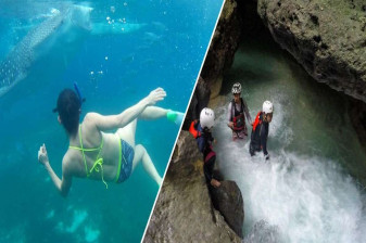 1-Day South Cebu Adventure with Whale Sharks Tumalog and Canyoneering