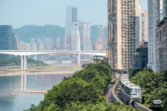 8-Hour Chongqing Walking Tour with Liziba Rail and Hongya Cave