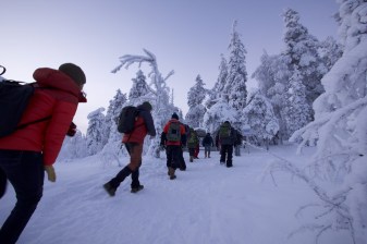 4-Hour Walking Tour in Kuusamo with Finnish Taiga and Coffee by Fire