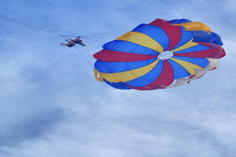 15-Minute Boracay Parasailing Adventure with Insta360 Camera
