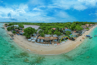 8 horas en Playa Blanca de Barú desde Cartagena con almuerzo