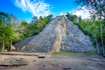 10-Hour Cobà and Tulum Tour with Cenote Swim and Nohoch Mul