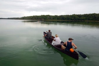 Aventura de 6 horas en Cobá con laguna, canoa y tirolesa