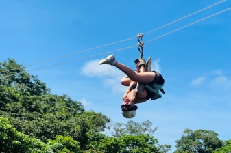 5-Hour Fiji Zipline Adventure with 16 Ziplines and Limestone Caves