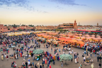 14-Hour Marrakech Day Trip from Agadir with Guided Medina Tour