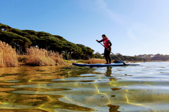 5-Hour Stand-Up Paddle Tour from Lisbon to Lagoa da Albufeira