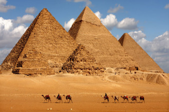 8-Hour Pyramids Tour of Saqqara, Dahshur and Giza with Camel Ride