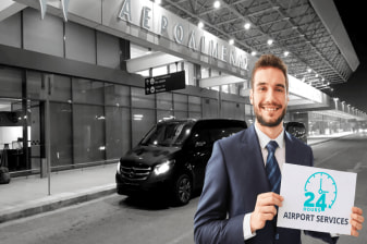 90-Minute Private Corfu Airport Transfer with Zone A Hotel Service