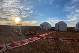 3-Day Marrakech to Fes Desert Tour with Luxury Camp Stay