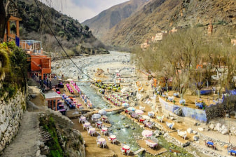 8-Hour High Atlas Three Valleys Tour from Marrakech with Waterfalls