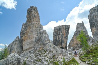 1-Day Dolomites Trekking Tour in Cinque Torri and Mount Nuvolao