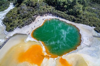 12-Hour Wai-O-Tapu and Rotorua Nature Tour from Auckland