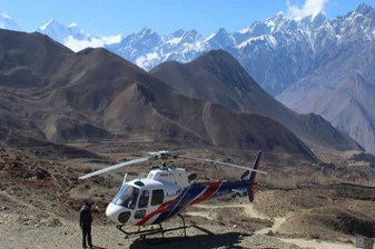 5-Hour Muktinath Helicopter Tour from Pokhara with Temple Darshan