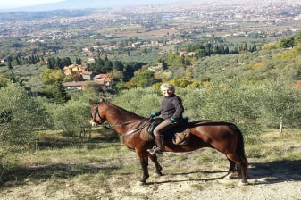 5-Hour Chianti Horseback Riding and Wine Tasting from Florence