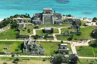 Tour de 10 horas por Tulum y Cobá con cenote y guía maya