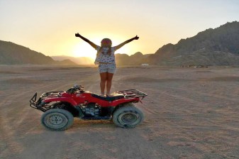 4-Hour Quad Biking Tour in Sharm El-Sheikh with Camel Ride and Dinner