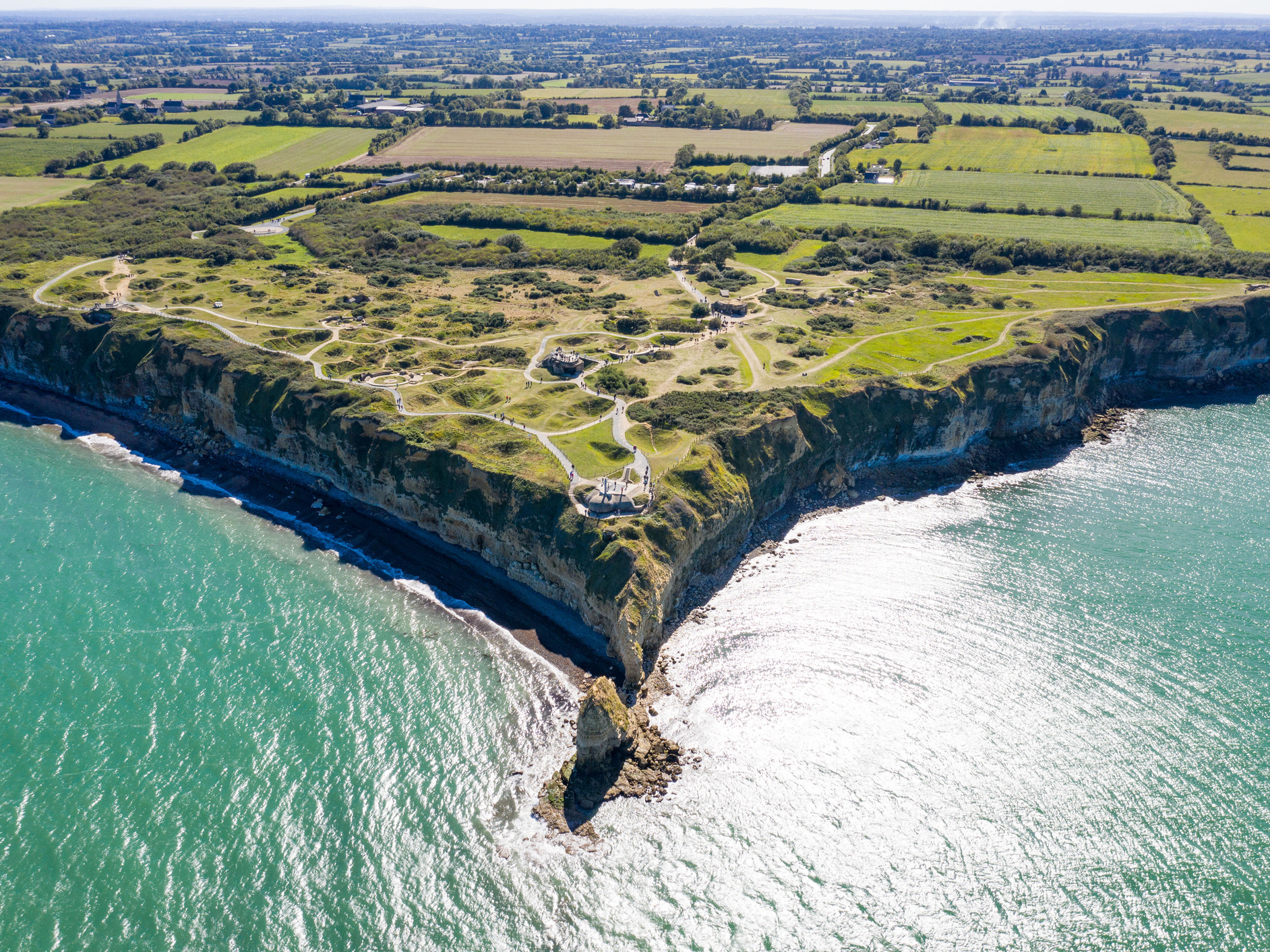 Circuit privé à la Pointe du Hoc