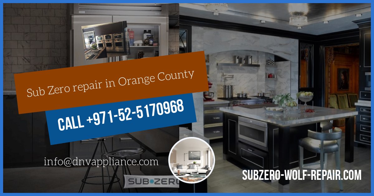 orange county sub zero repair