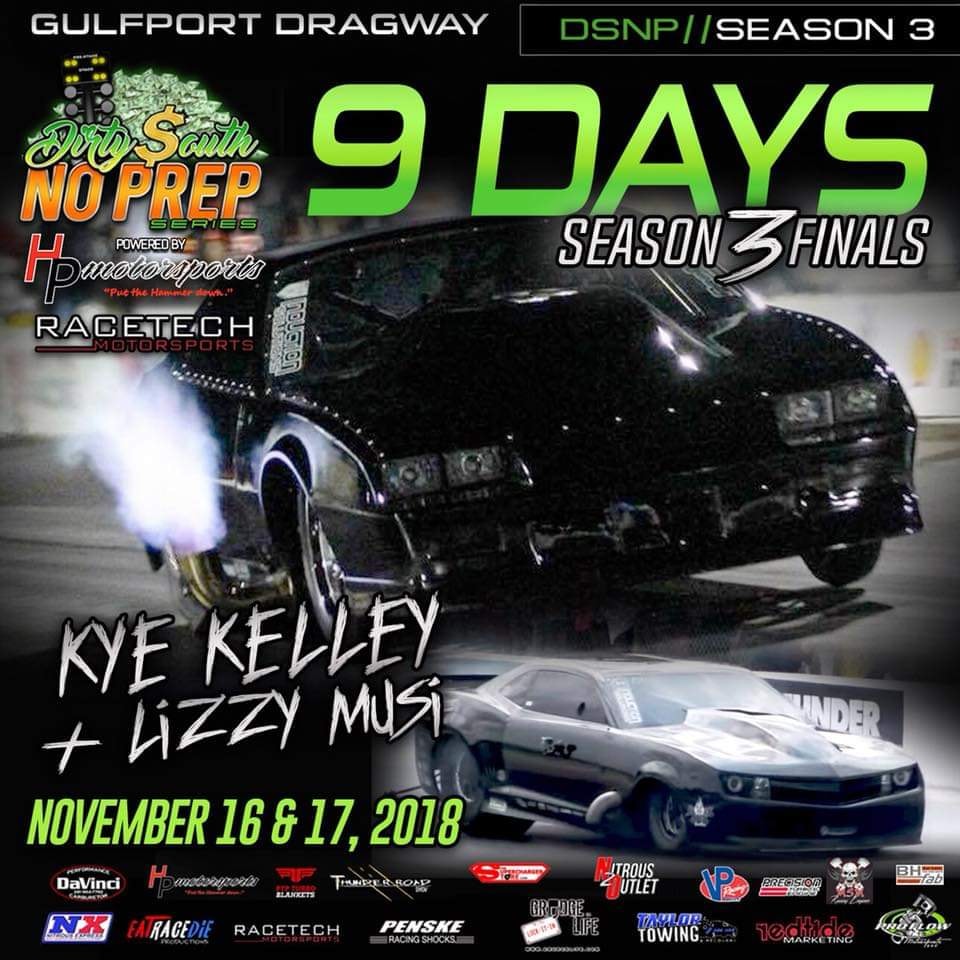 No Prep Drag Racing This Weekend