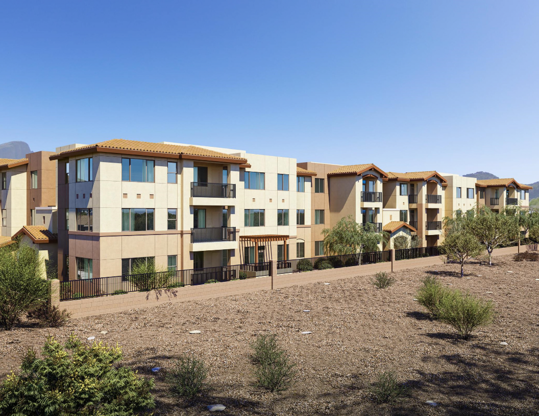 Safford Apartments — site plan or rendering