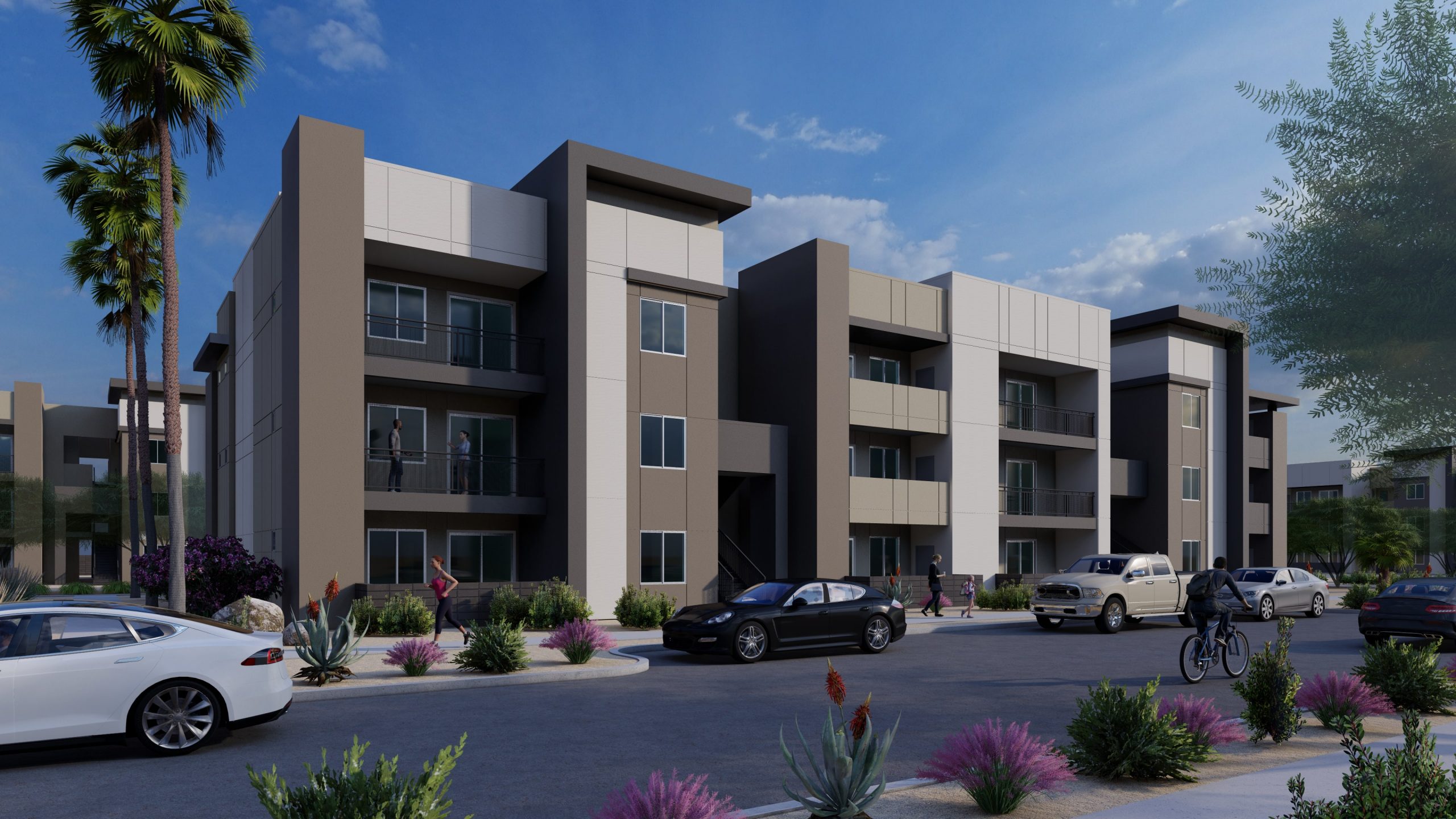 Amavida Apartments — site plan or rendering