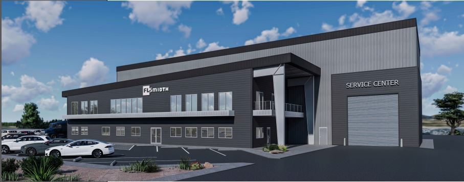 FLSMIDTH KREBS — site plan or rendering