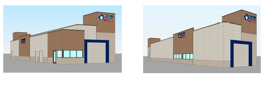 Clean Freak Car Wash — site plan or rendering