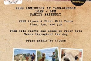 National Alpaca Farm Days 2026 at Yarnageddon