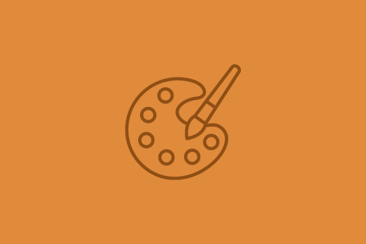 Paint palette and brush, Arts, Culture & Entertainment placeholder icon