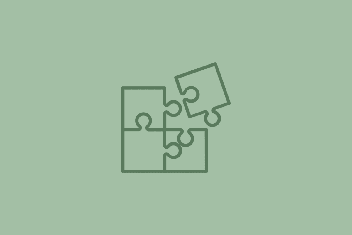 Jigsaw puzzle pieces, Senior & Assisted Living placeholder icon