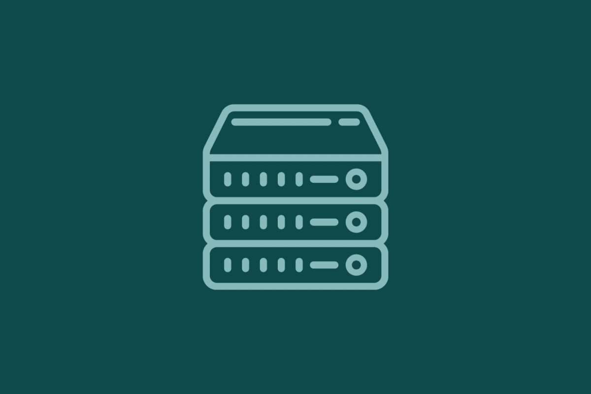 Stacked server units, Technology & IT placeholder icon