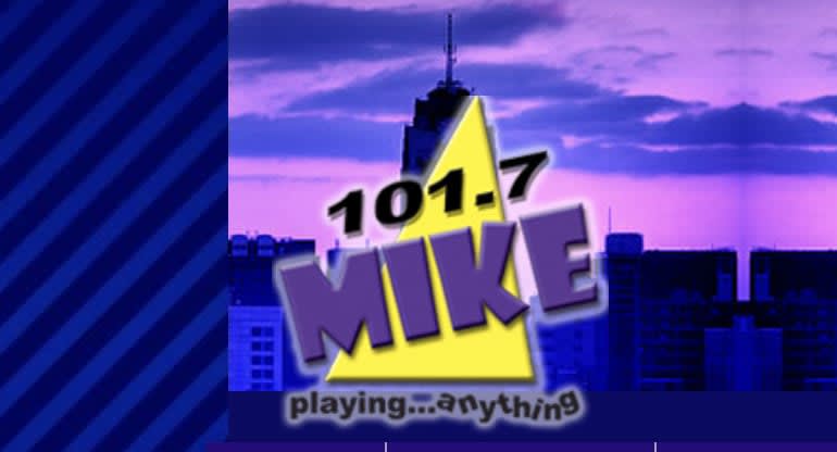  101.7 MIKE FM (WHZZ-FM)
