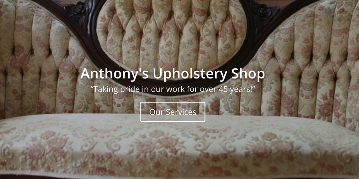 Anthony’s Upholstery Shop