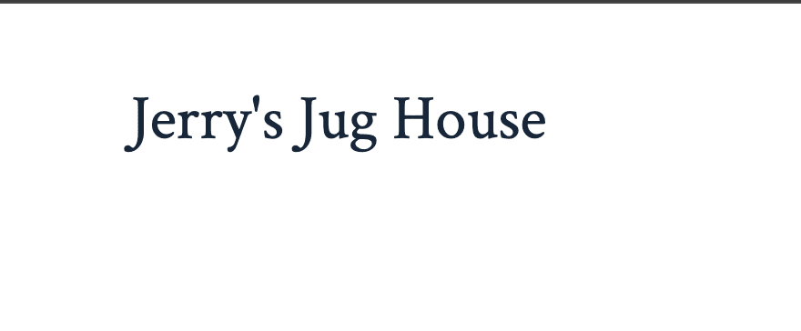 Jerry's Jug House