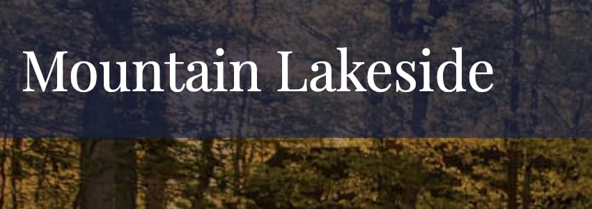 Mountain Lakeside