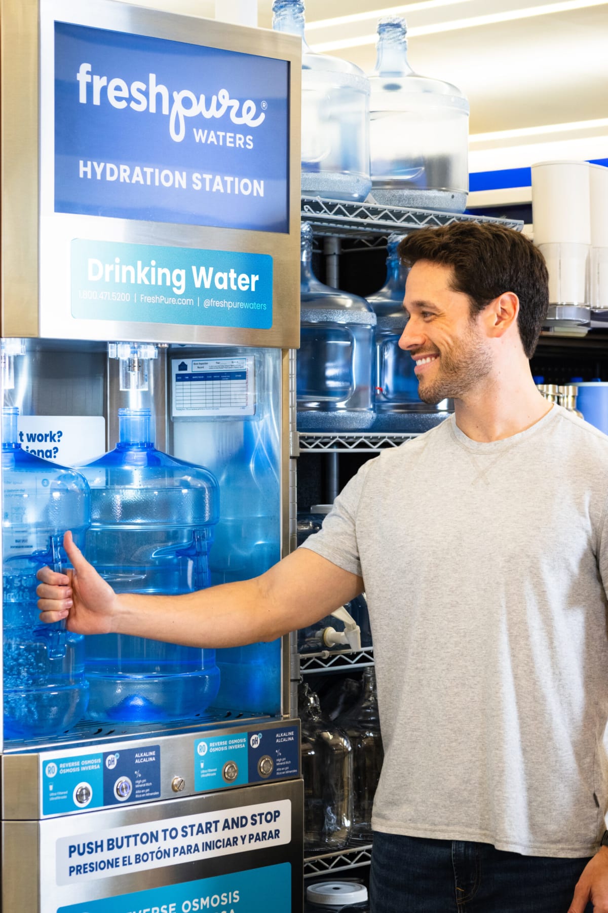 FreshPure Waters - Whole Foods - Hyde Park Chicago Water Refill Station