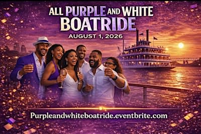 All Purple and White Boatride