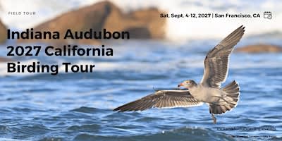 Indiana Audubon 2027 California Birding Tour
