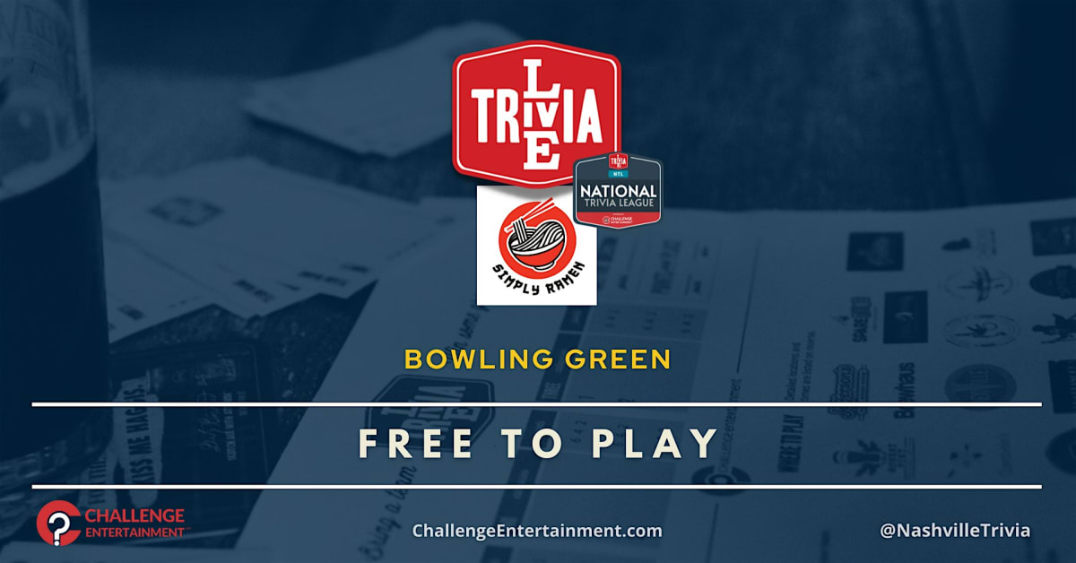 Weekly Live Trivia Nights at Simply Ramen - Bowling Green