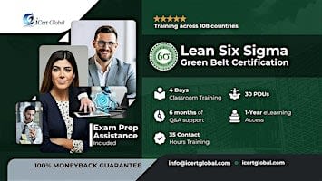 Lean Six Sigma Green Belt In-Person Training in Nashville, TN