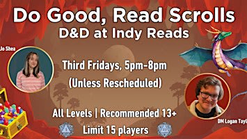 Do Good, Read Scrolls: D&D at Indy Reads